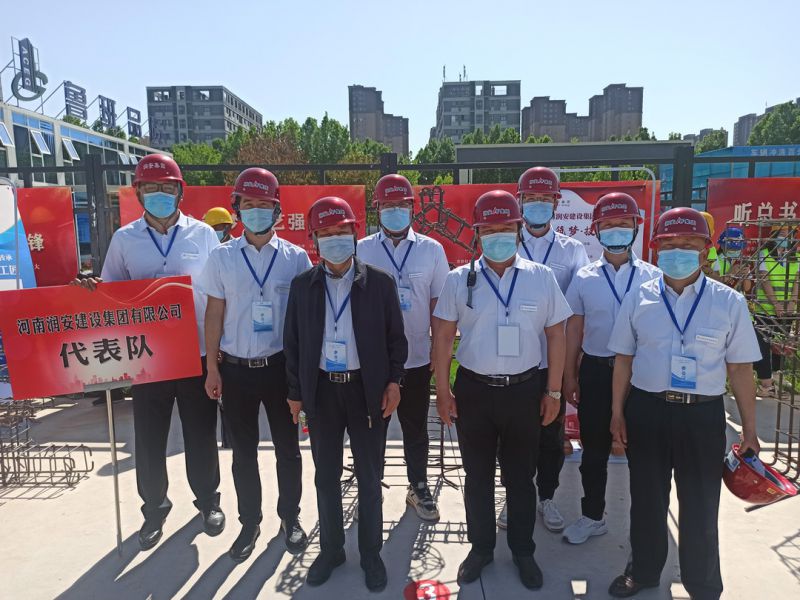 傳承工匠精神 大展?jié)櫚诧L(fēng)采丨集團公司組隊參加安陽市建筑行業(yè)工匠技能展示活動